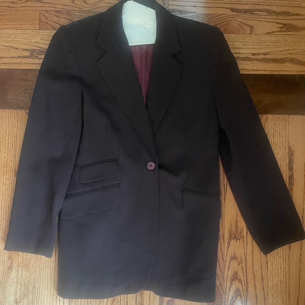 Elliott Lauren Chocolate Brown Blazer, Size 6